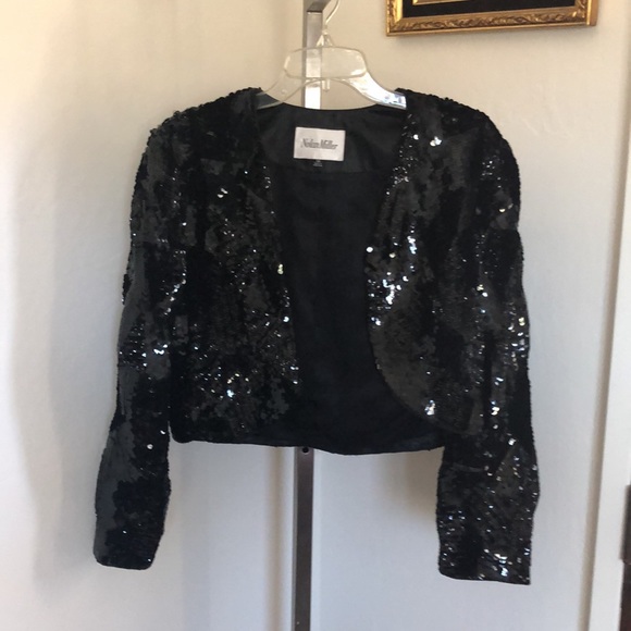 Vintage sequin bolero blazer - Picture 1 of 6